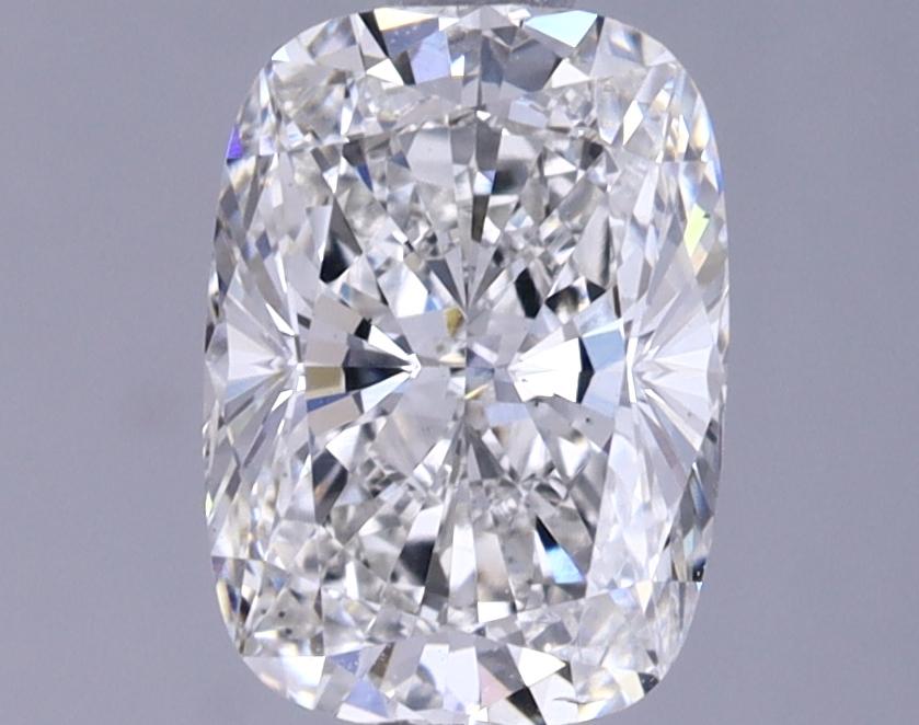 1.39 Carat Elongated Cushion Shaped Excellent Cut VS2 IGI Certified Lab Grown Diamond