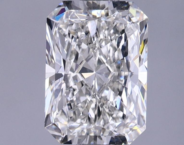 1.57 Carat Radiant Shaped Ideal Cut VVS2 IGI Certified Lab Grown Diamond