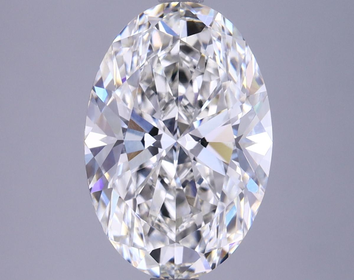 3.87 Carat Oval Shaped Excellent Cut VVS2 IGI Certified Lab Grown Diamond