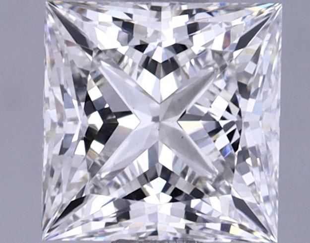 1.12 Carat Princess Shaped Ideal Cut VS1 IGI Certified Lab Grown Diamond