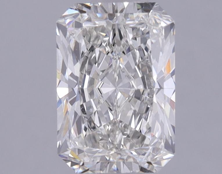 1.04 Carat Radiant Shaped Very Good Cut VVS2 IGI Certified Lab Grown Diamond