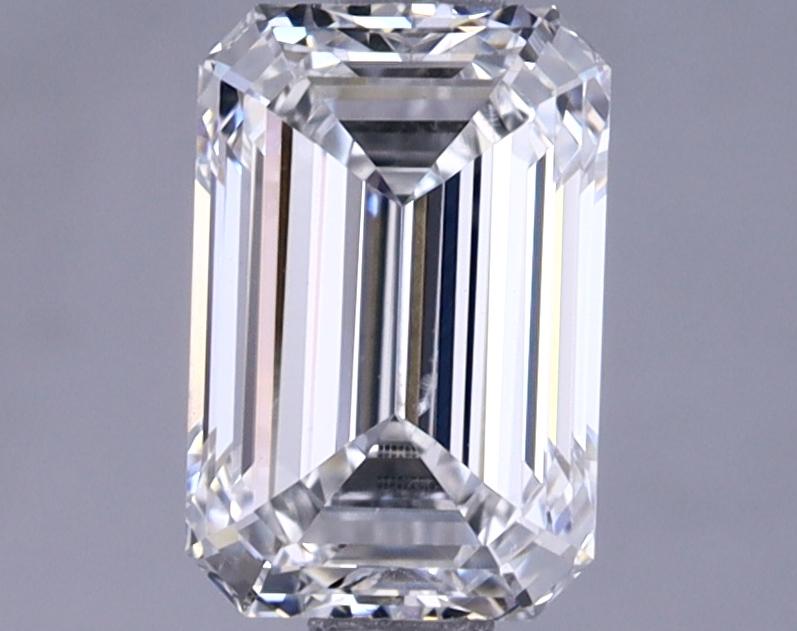 1.29 Carat Emerald Shaped Excellent Cut VS2 IGI Certified Lab Grown Diamond