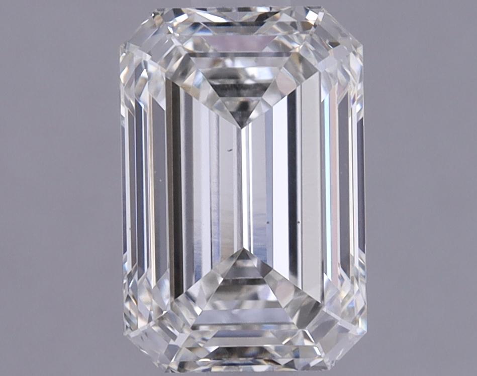 1.46 Carat Emerald Shaped Excellent Cut VS1 IGI Certified Lab Grown Diamond