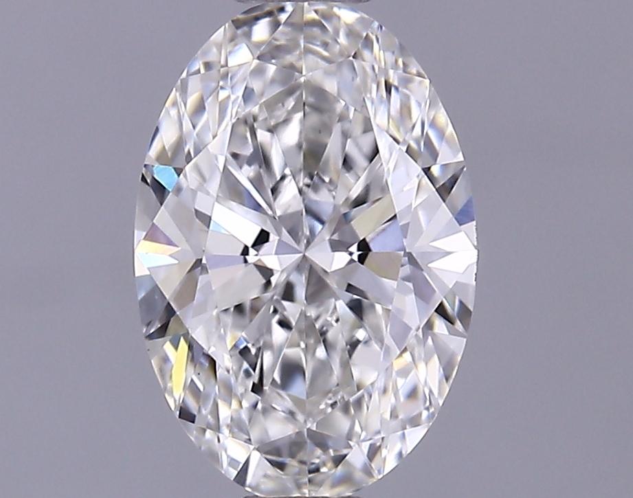 0.85 Carat Oval Shaped Ideal Cut VVS2 IGI Certified Lab Grown Diamond