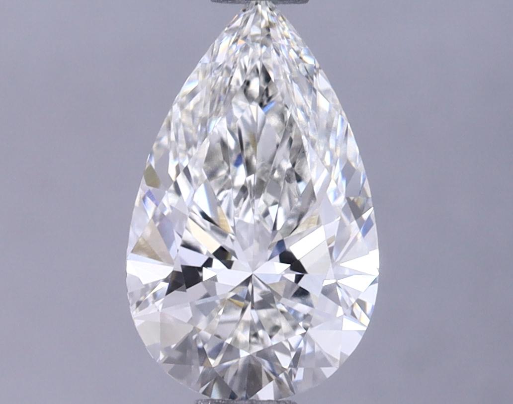 1.09 Carat Pear Shaped Ideal Cut VVS2 IGI Certified Lab Grown Diamond