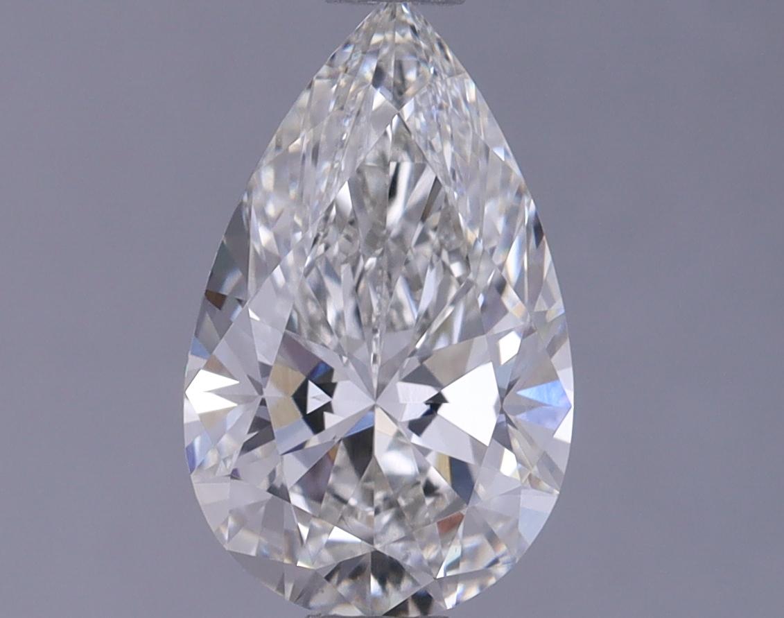 1.31 Carat Pear Shaped Ideal Cut VS1 IGI Certified Lab Grown Diamond