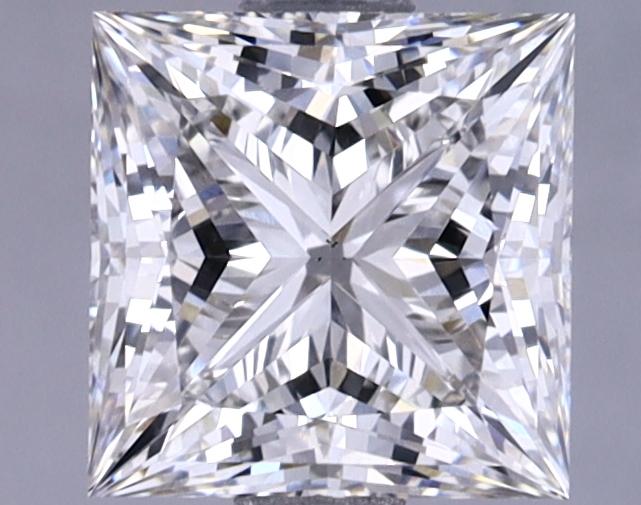 1.71 Carat Princess Shaped Ideal Cut VS1 IGI Certified Lab Grown Diamond