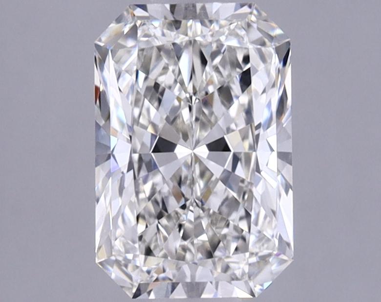 1.08 Carat Radiant Shaped Ideal Cut VVS2 IGI Certified Lab Grown Diamond