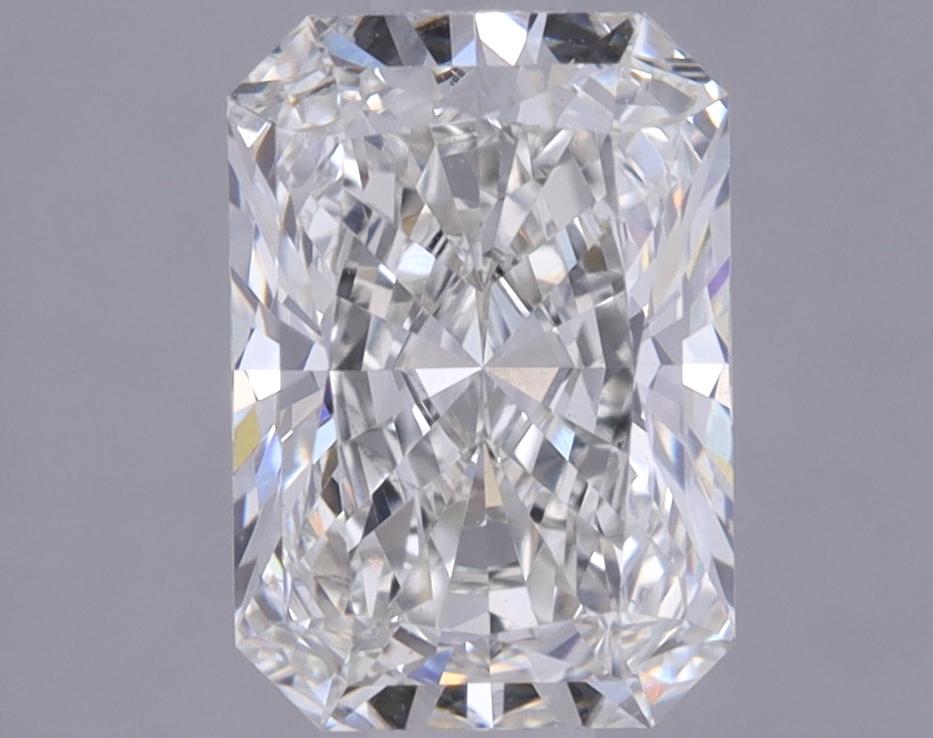 1.28 Carat Radiant Shaped Ideal Cut VVS2 IGI Certified Lab Grown Diamond