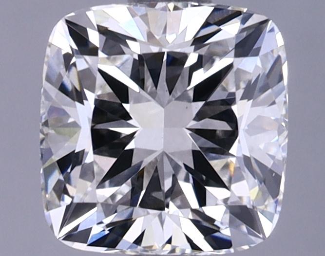 1.74 Carat Cushion Shaped Ideal Cut VVS2 IGI Certified Lab Grown Diamond