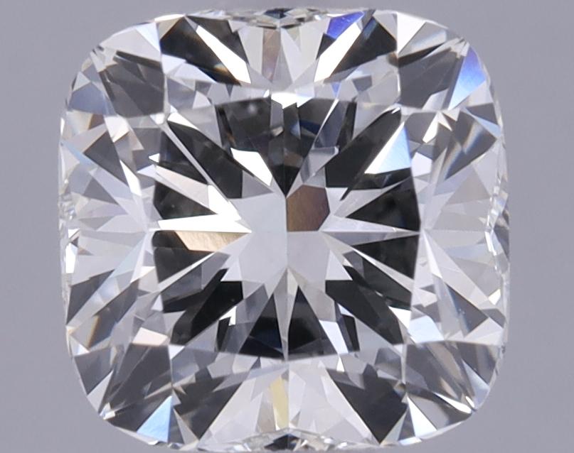 1.6 Carat Cushion Shaped Ideal Cut VVS2 IGI Certified Lab Grown Diamond