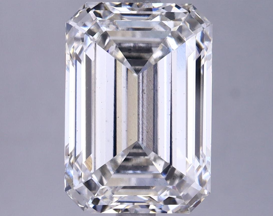 4.88 Carat Emerald Shaped Ideal Cut VS2 IGI Certified Lab Grown Diamond