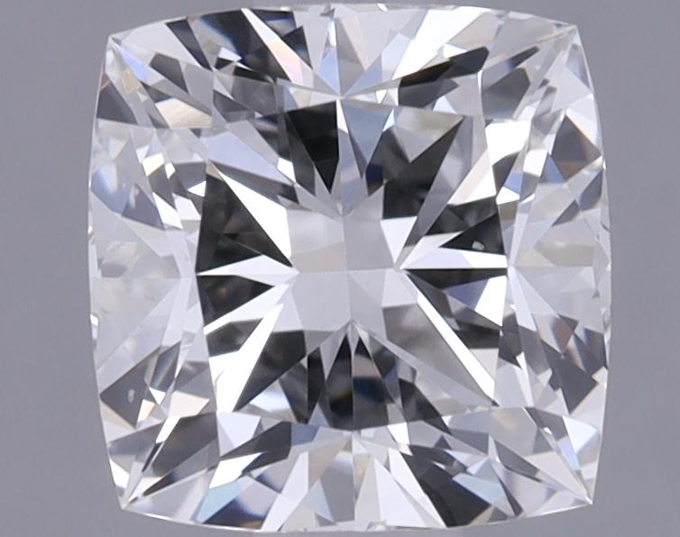 1.28 Carat Cushion Shaped Ideal Cut VVS2 IGI Certified Lab Grown Diamond