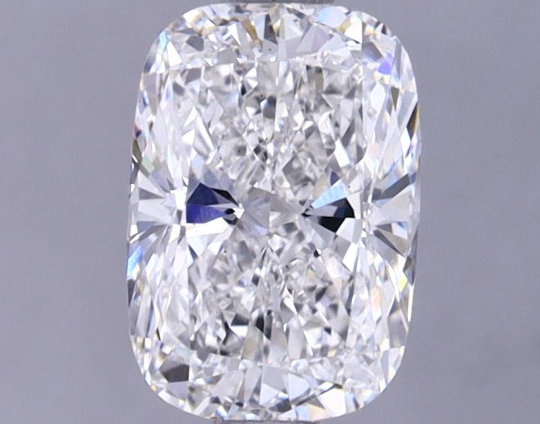 1.44 Carat Elongated Cushion Shaped Excellent Cut VS2 IGI Certified Lab Grown Diamond