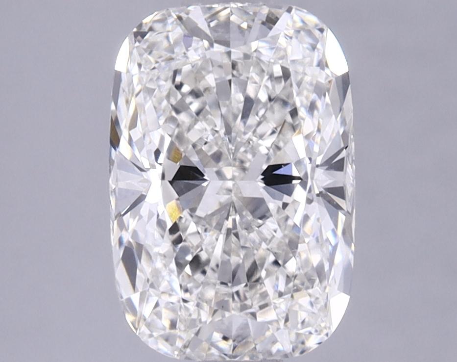 1.67 Carat Elongated Cushion Shaped Excellent Cut VVS2 IGI Certified Lab Grown Diamond