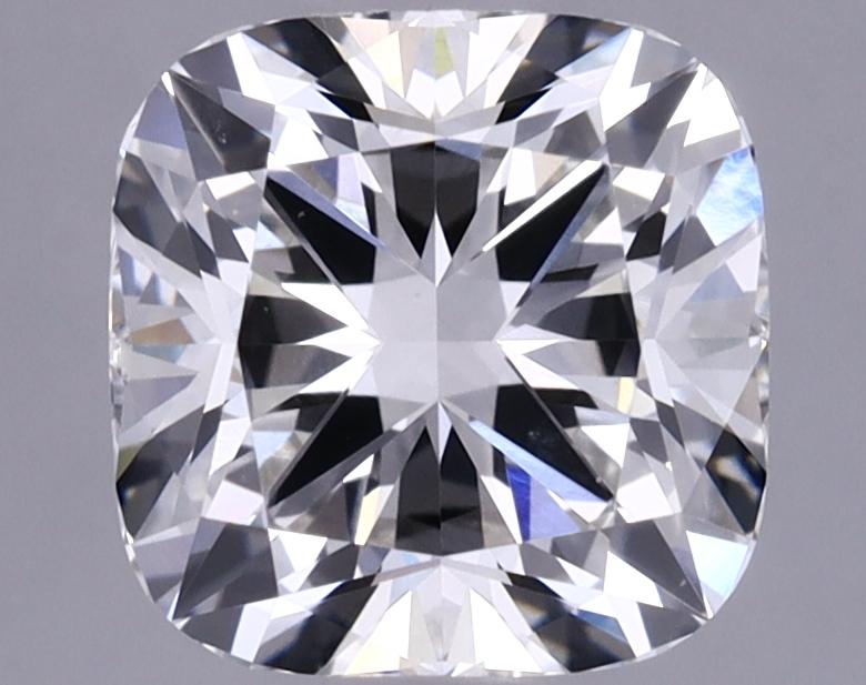 1.74 Carat Cushion Shaped Ideal Cut VVS2 IGI Certified Lab Grown Diamond
