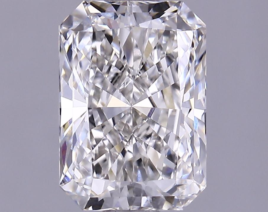 1.23 Carat Radiant Shaped Ideal Cut VVS2 IGI Certified Lab Grown Diamond