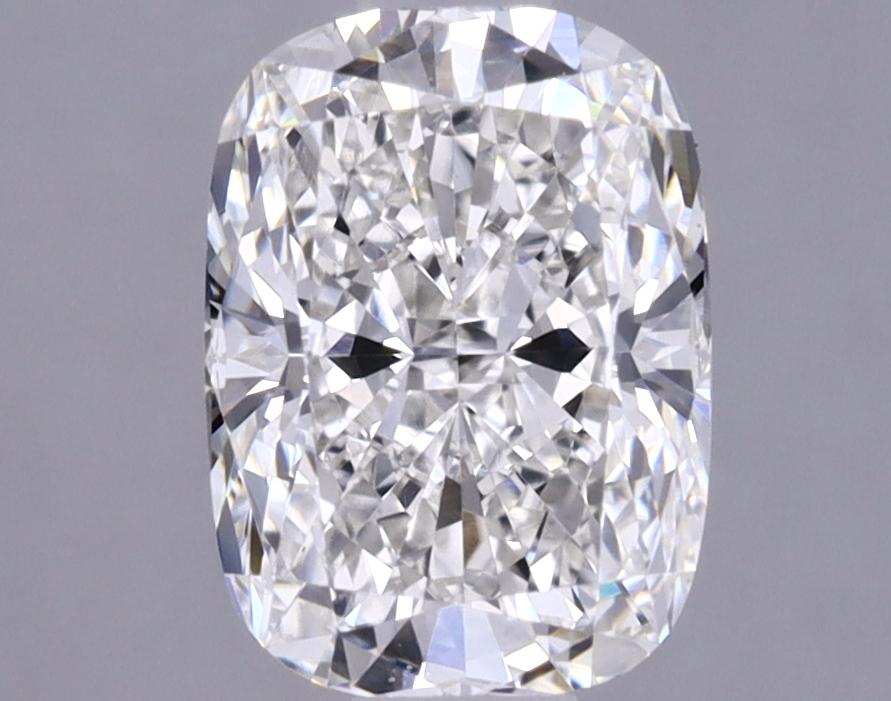 1.25 Carat Elongated Cushion Shaped Excellent Cut VVS2 IGI Certified Lab Grown Diamond