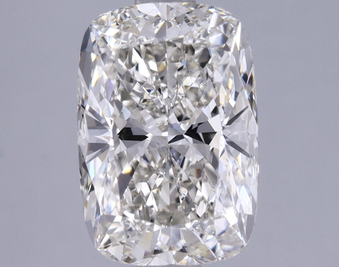 1.85 Carat Elongated Cushion Shaped Excellent Cut VS1 IGI Certified Lab Grown Diamond