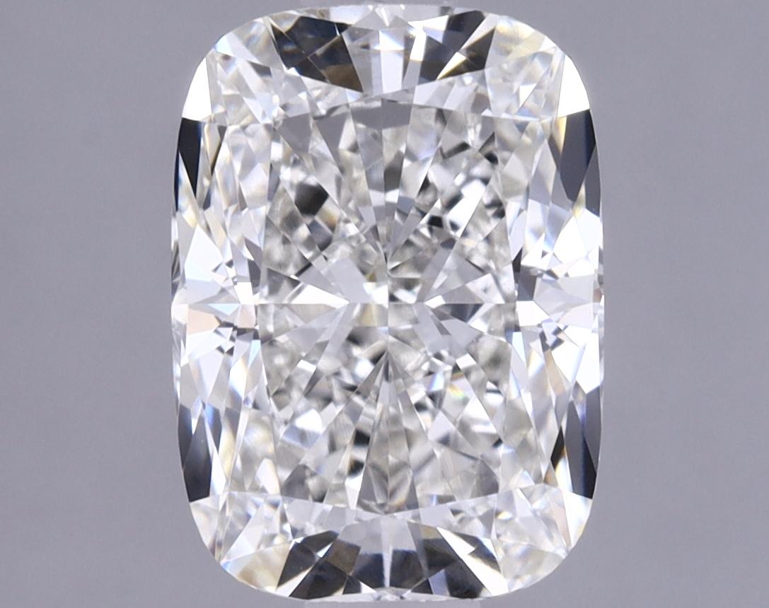 1.74 Carat Elongated Cushion Shaped Excellent Cut VVS2 IGI Certified Lab Grown Diamond