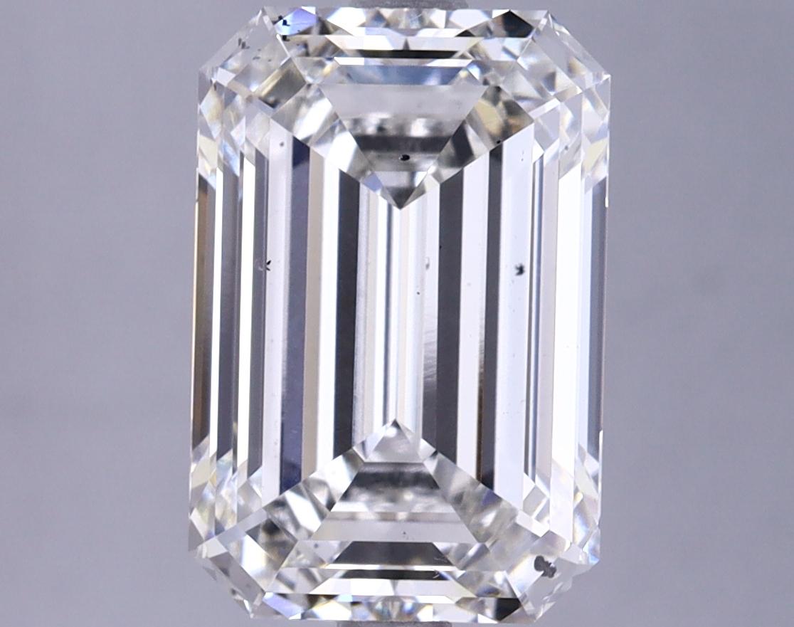 4.64 Carat Emerald Shaped Excellent Cut VS2 IGI Certified Lab Grown Diamond