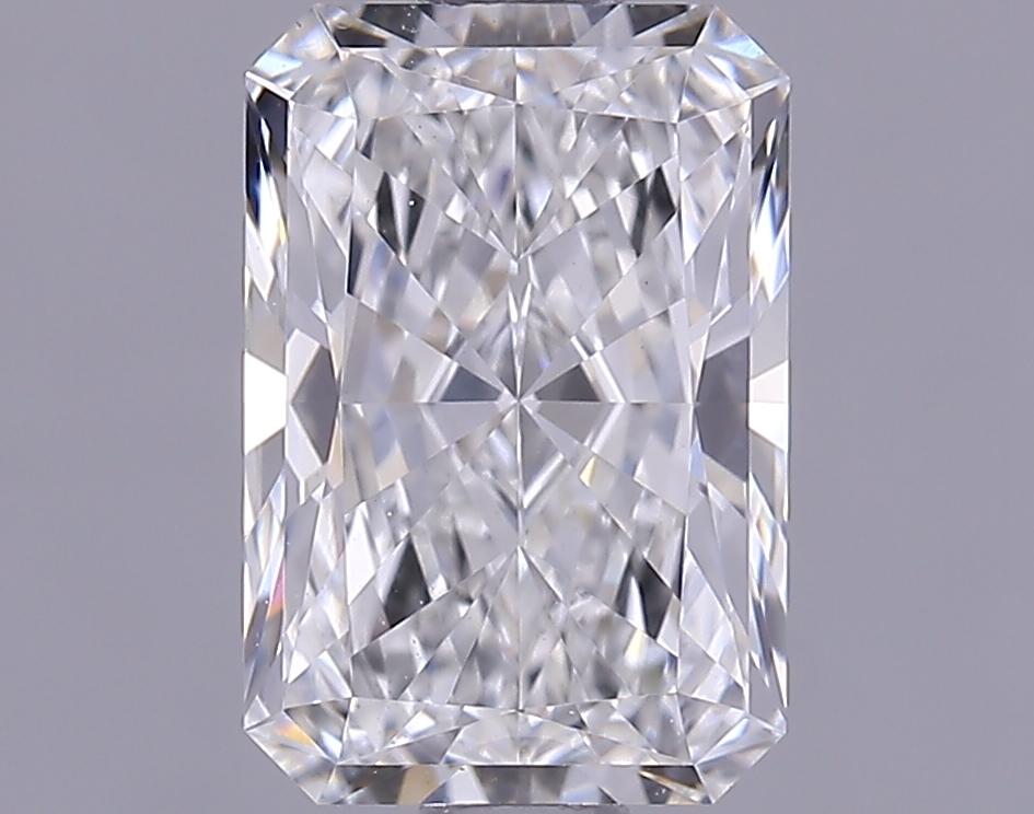 1.35 Carat Radiant Shaped Ideal Cut VVS2 IGI Certified Lab Grown Diamond
