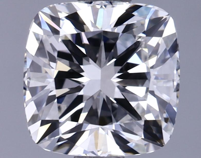 1.66 Carat Cushion Shaped Ideal Cut VVS2 IGI Certified Lab Grown Diamond