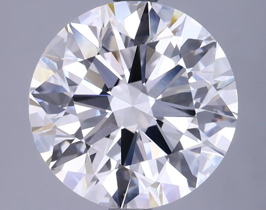 3.66 Carat Round Shaped Ideal Cut VVS2 IGI Certified Lab Grown Diamond