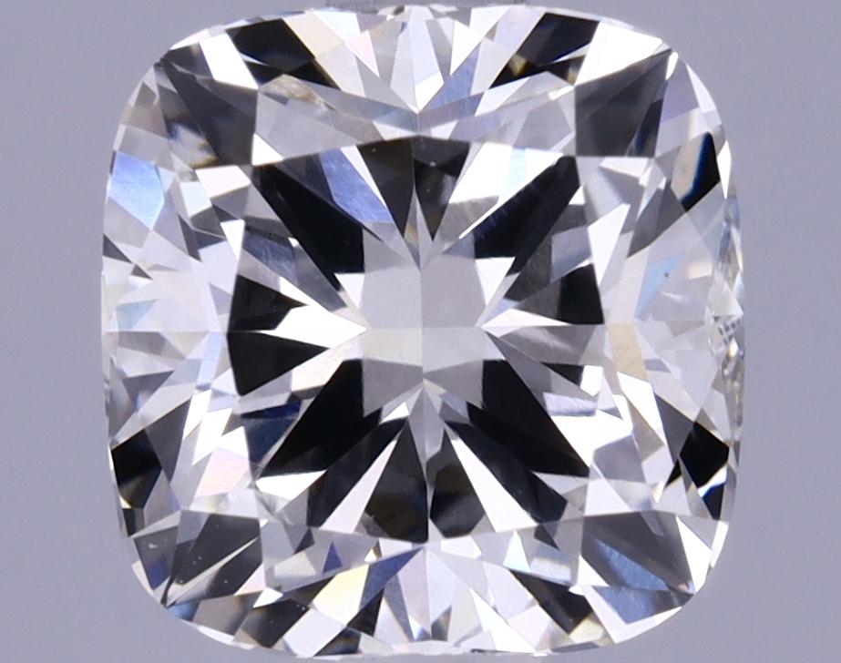 1.88 Carat Cushion Shaped Ideal Cut VVS2 IGI Certified Lab Grown Diamond