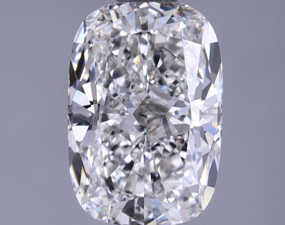 1.66 Carat Elongated Cushion Shaped Excellent Cut VS2 IGI Certified Lab Grown Diamond