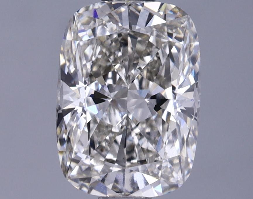 1.23 Carat Elongated Cushion Shaped Excellent Cut VVS2 IGI Certified Lab Grown Diamond