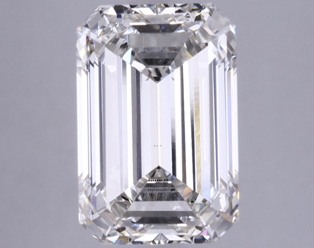 3.61 Carat Emerald Shaped Excellent Cut VS1 IGI Certified Lab Grown Diamond