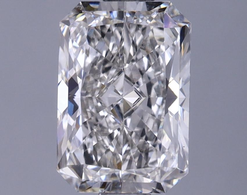 1.26 Carat Radiant Shaped Ideal Cut VVS2 IGI Certified Lab Grown Diamond