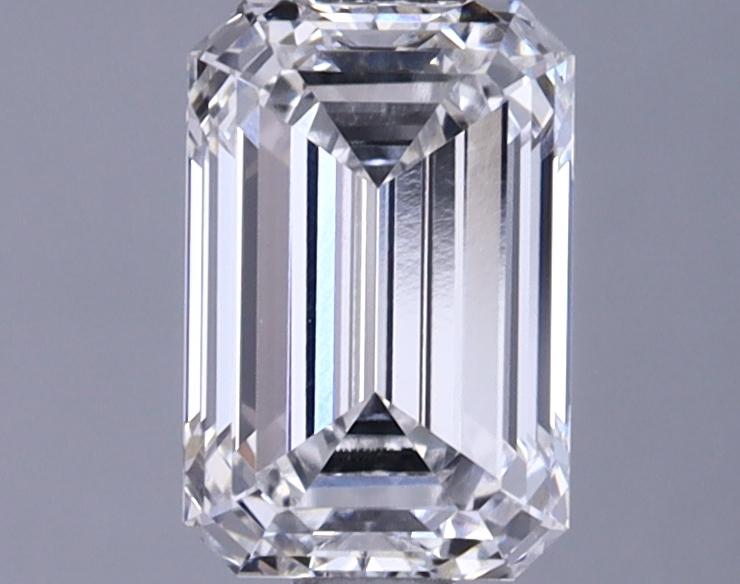 1.2 Carat Emerald Shaped Excellent Cut VVS2 IGI Certified Lab Grown Diamond