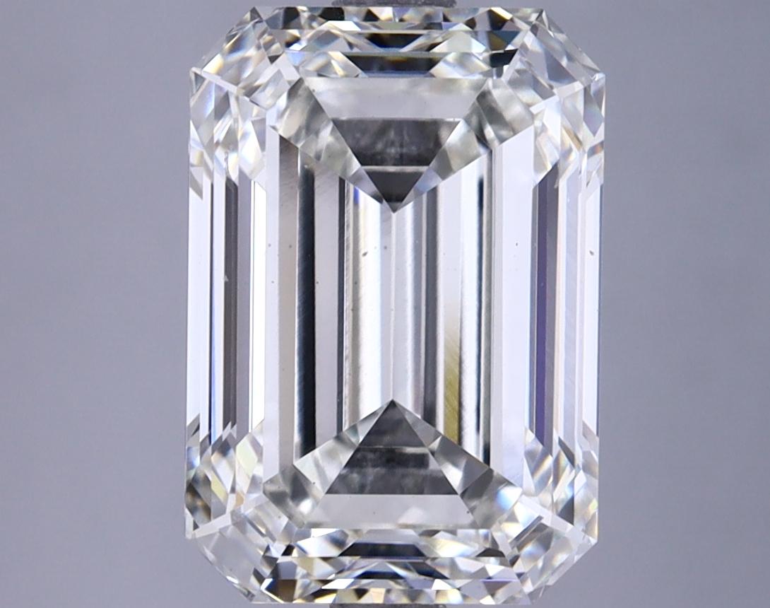 4.9 Carat Emerald Shaped Ideal Cut VS1 IGI Certified Lab Grown Diamond