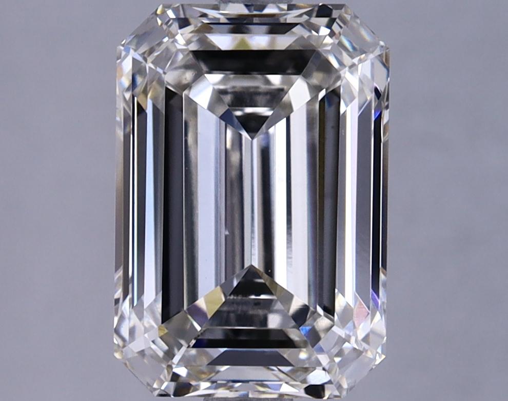 3.63 Carat Emerald Shaped Ideal Cut VS1 IGI Certified Lab Grown Diamond