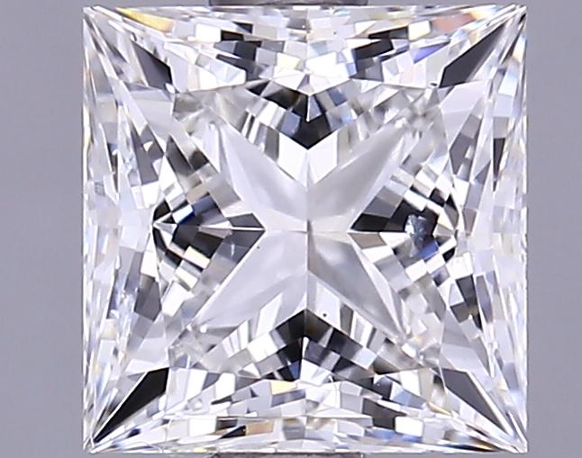 1.21 Carat Princess Shaped Ideal Cut VS2 IGI Certified Lab Grown Diamond
