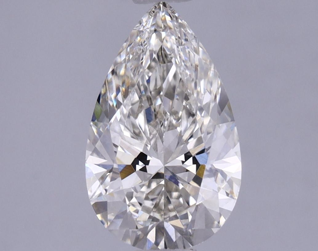 1.08 Carat Pear Shaped Ideal Cut VVS2 IGI Certified Lab Grown Diamond