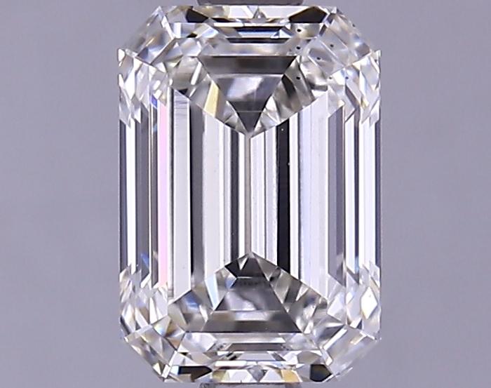 1.41 Carat Emerald Shaped Very Good Cut VS2 IGI Certified Lab Grown Diamond