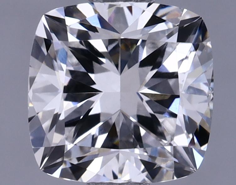 1.33 Carat Cushion Shaped Ideal Cut VVS2 IGI Certified Lab Grown Diamond