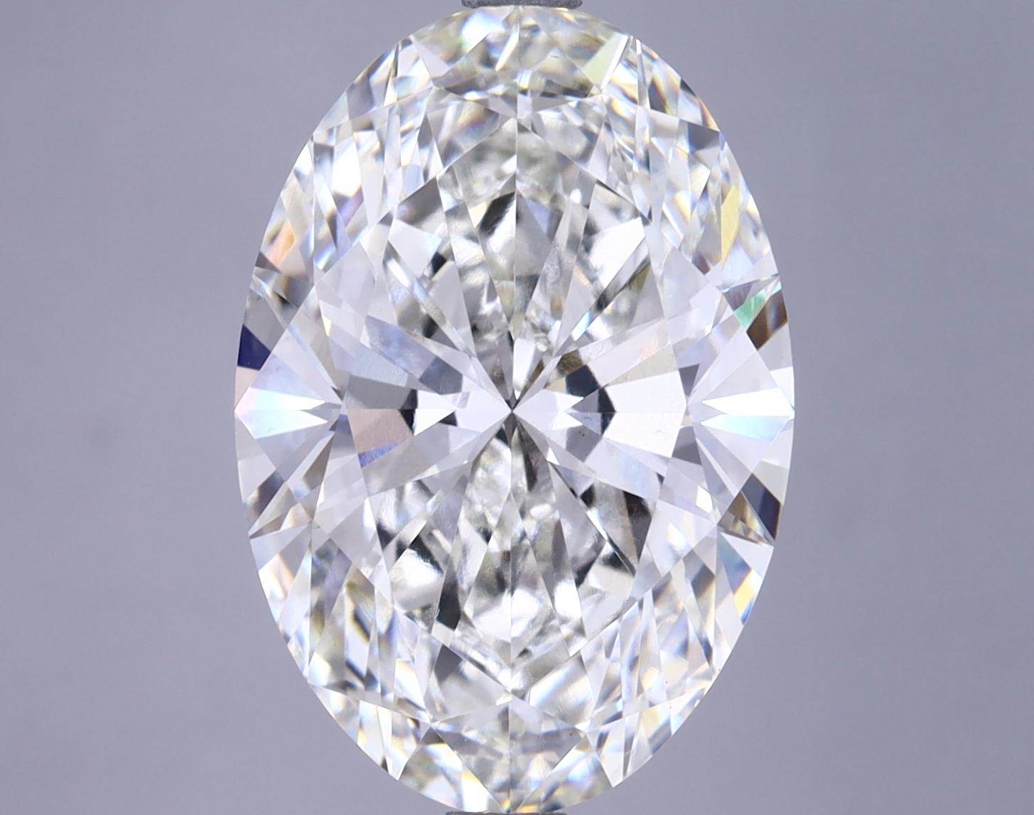 6.67 Carat Oval Shaped Ideal Cut VS1 IGI Certified Lab Grown Diamond