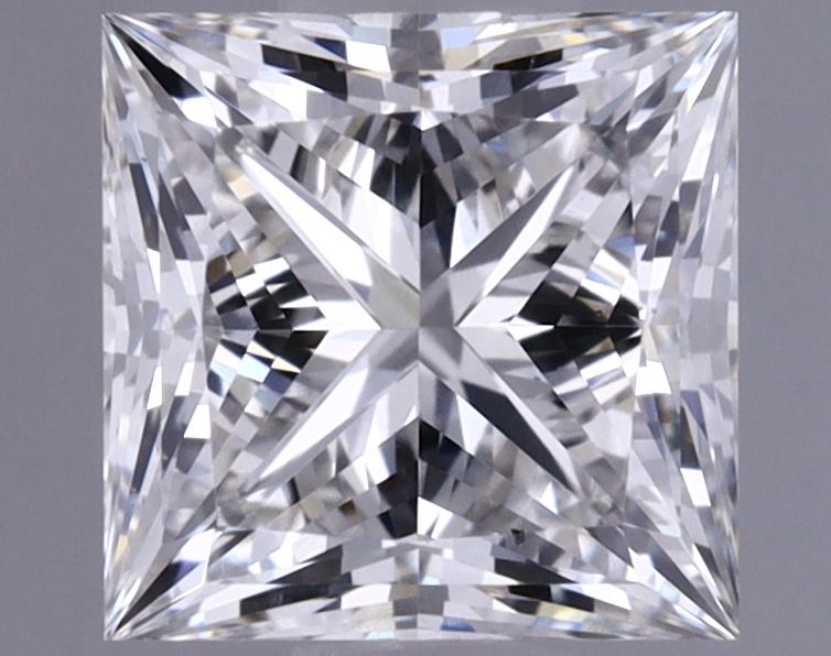 0.94 Carat Princess Shaped Ideal Cut VS1 IGI Certified Lab Grown Diamond