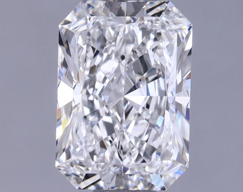 0.96 Carat Radiant Shaped Ideal Cut VVS2 IGI Certified Lab Grown Diamond