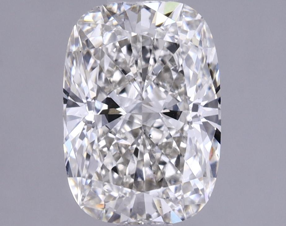 1.37 Carat Elongated Cushion Shaped Excellent Cut VS2 IGI Certified Lab Grown Diamond