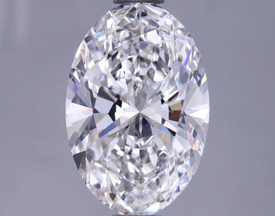 1.42 Carat Oval Shaped Excellent Cut VVS2 IGI Certified Lab Grown Diamond