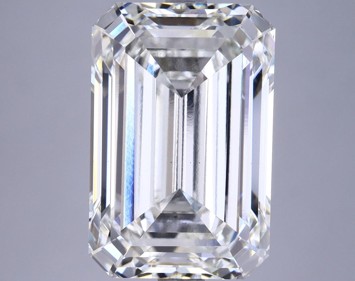 7.12 Carat Emerald Shaped Excellent Cut VS1 IGI Certified Lab Grown Diamond
