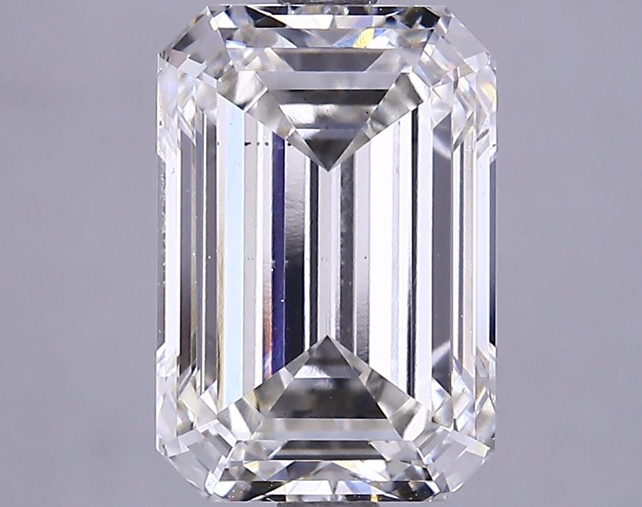 3.61 Carat Emerald Shaped Ideal Cut VS2 IGI Certified Lab Grown Diamond