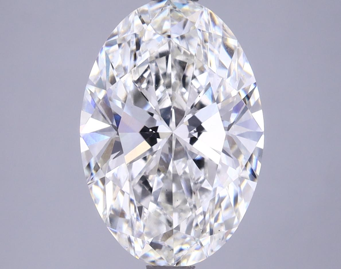 3.79 Carat Oval Shaped Ideal Cut VS2 IGI Certified Lab Grown Diamond