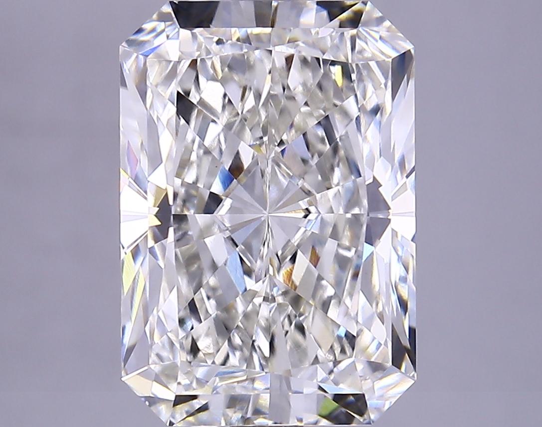5.2 Carat Radiant Shaped Ideal Cut VVS2 IGI Certified Lab Grown Diamond