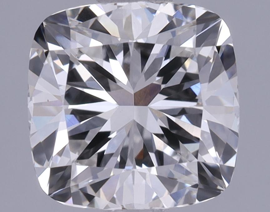 1.47 Carat Cushion Shaped Ideal Cut VVS2 IGI Certified Lab Grown Diamond